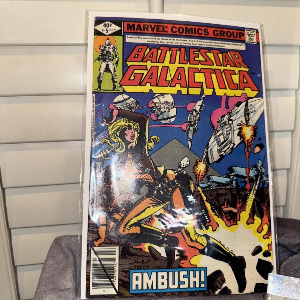 Battlestar Galactica #5 Vol. 1 1979 Marvel‎ Comics Newsstand RY14-196